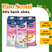 [Riso Scotti] Sữa Hạnh Nhân Hữu Cơ Riso Scotti NHẬP KHẨU Ý - ORGRANIC Almond Drink - Hộp 1L