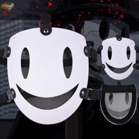 [Rit] Anime Cosplay Tenkuu Shinpan High-Rise Invasion Cosplay Mặt nạ Mũ Mặt nạ trắng Nhật Bản Đạo cụ trang phục Samurai VN