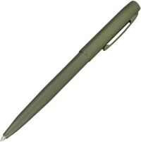Rite in the Rain All-Weather Metal Clicker Pen, Olive Drab - Black Ink
