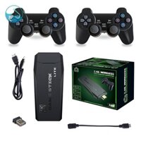 [Ritonlywond] Máy Chơi Game Video 2.4G Bộ Điều Khiển Không Dây Kép 64GB 32GB 20000 Trò Chơi 4K HD Retro Mini Máy Chơi Game Cầm Tay Chơi Game Dính Quà Tặng VN