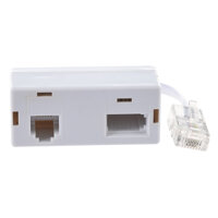 RJ45 Plug to BT RJ11 Secondary Splitter Telephone Adapter