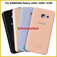 Rji- Dành Cho SAMSUNG Galaxy A3 A5 A7 2017 A320 A520 A720 Ốp điện thoại Pin Phía Sau + Dính