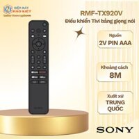 RMF-TX920V - Điều Khiển Tivi Sony Bằng Giọng Nói