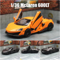 Rmz CITY 1: 36 McLaren 600LT 650S Mô Phỏng Đúc Xe Mô Hình Diecast Hợp Kim Kim Kim Loại Thu Nhỏ Kéo Lại Bộ Sưu Tập Quà Tặng Cho Bé Trai Kid