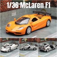 Rmz CITY 1: 36 McLaren F1 1933 Mô Phỏng Đúc Xe Mô Hình Diecast Hợp Kim Kim Kim Loại Thu Nhỏ Kéo Lại Bộ Sưu Tập Quà Tặng Cho Bé Trai Kid