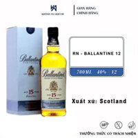 RN - BALLANTINE'S 15 GLENBURGIE - CHAI 700ML - 40% - 12KA2
