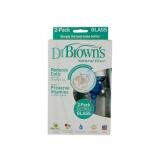 Bình sữa Dr. Brown's thuỷ tinh set 2 bình 120ml