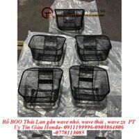 Rổ BOO Nhập Thái Lan Lỗ Thưa Gắn Xe Wave Thái, Wave Nhỏ, Wave ZX