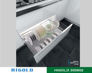 Rổ chén dĩa inox 304 Higold 303602