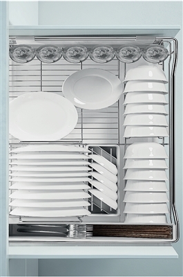 Rổ chén dĩa ly inox 304 Higold Martin 301401