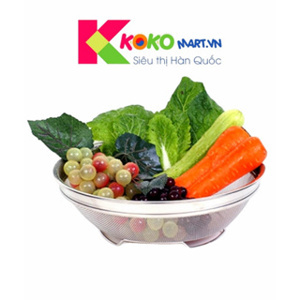 Rổ đai to Sta Ami ST-536 inox cao cấp (25 x 25 x 8 cm)