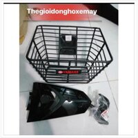 Rổ đen Sirius sọc ngang + pát rổ + nạ