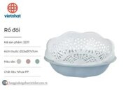 Rổ đôi 159 hình hoa nhựa Việt Nhật Mini Min