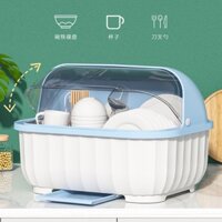 Rổ đựng bát đĩa có ống cắm đữa thoát nước(có ảnh  thật)