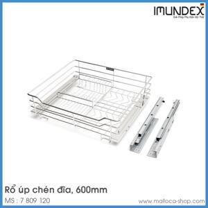 Rổ đựng chén dĩa 4 sides, cửa bản lề 600mm 7 809 120