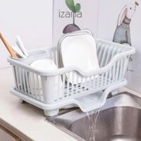 Rổ đựng chén đũa có khay nước tháo rời hàng nhập thiết kế mới