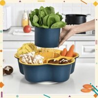 Rổ đựng rau củ quả chia nhiều ngăn tiện lợi Drip Basket