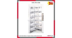 Rổ gắn vào thành tủ Tandem 545.93.436