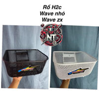 RỔ H2C GẮN XE MÁY WAVE NHỎ WAVE ZX RỔ DÀY CỨNG CÁP