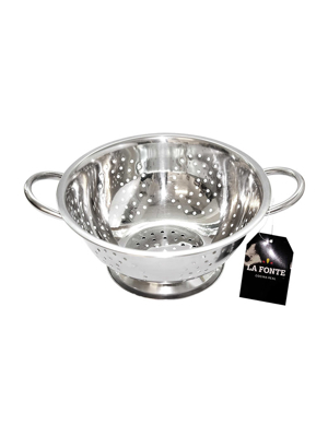 Rổ inox có quai La Fonte 11101-26 - 26 cm