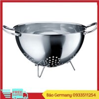 Rổ Inox đựng rau củ quả WMF 24cm mẫu 3 chân chất liệu thép 18/10 [nhập Đức chính hãng]