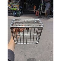 Rổ Inox Mini Đa Năng Gắn Nhiều Dòng Xe Máy