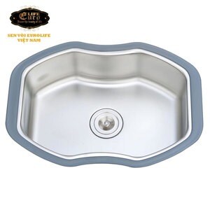 Chậu  inox nhỏ có lỗ xả Eurolife EL-C18