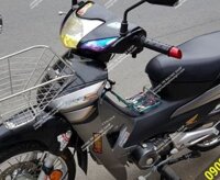 Rổ inox xe Wave lắp mặt nạ - inox 201