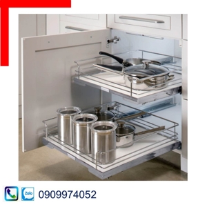Rổ kéo cánh mở Hafele Kesseböhmer 540.26.667