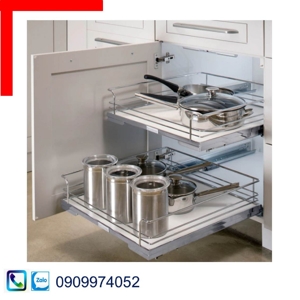 Rổ kéo cánh mở Hafele Kesseböhmer 540.26.664