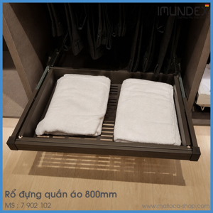 Rổ kéo đựng quần áo 800mm Imundex 7 902 102