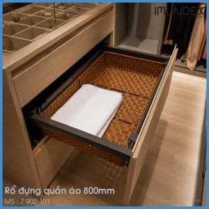 Rổ kéo đựng quần áo 800mm Imundex 7 902 101