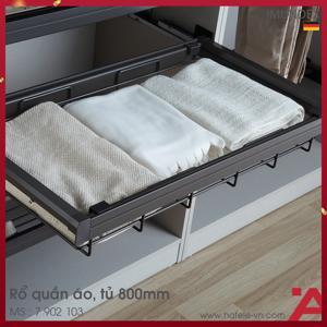 Rổ kéo đựng quần áo 800mm Imundex  7 902 103