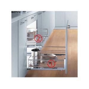 Rổ kéo gắn cửa tủ Hafele Kesseböhmer 540.24.185