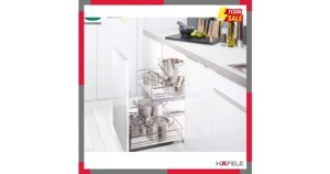 Rổ kéo gắn cửa tủ Hafele Kesseböhmer 540.24.504