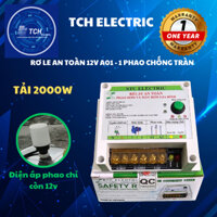 Rơ le an toàn 12v cho phao điện bồn nước công suất 2000w, bền bỉ bảo hành 1 đổi 1 trong vòng 1 năm