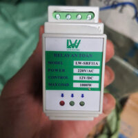 Rơ le an toàn cho phao điện máy bơm nước SRF11A, Thiết bị chống giật chống rò điện - Hàng Chính Hãng LVW