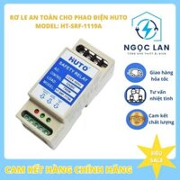 Rơ le an toàn cho phao điện máy bơm nước HUTO - SRF-1119A chống giật chống rò điện - Hàng Chính Hãng