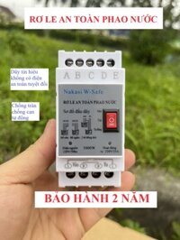 Rơ le an toàn phao điện cho máy bơm nước – Chống giật điện cho phao điện, téc nước