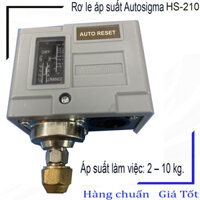 Rơ le áp suất Autosigma HS - 210 (Áp suất làm việc: 2 – 10 kg.)