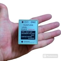 Rơ le báo mức nước FLOATLESS switch CKC C61F-GP kèm đế