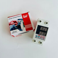 Rơ le bảo vệ điện áp mất trung tính, chống quá tải-bảo vệ quá áp thấp áp bảo vệ dòng diện màn hình 2 led