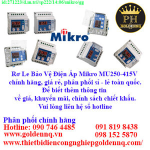 Rơ le bảo vệ điện áp Mikro MU250-415V
