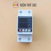 Rơ le bảo vệ điện áp TAXNELE 63A, bảo vệ quá áp, thấp áp, quá dòng.