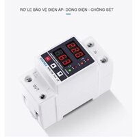 Rơ le bảo vệ điện áp TAXNELE 63A, bảo vệ quá áp, thấp áp, quá dòng.