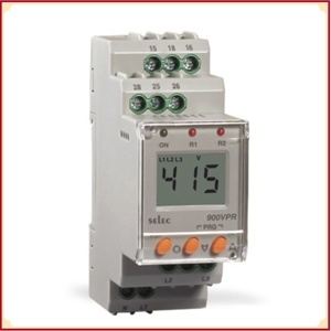 Rơ le bảo vệ điện áp và tần số Selec 900VPR-2-280/520V