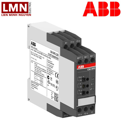 Rơ le bảo vệ dòng điện ABB CM-SRS.22S (0.3-15A) 110-130V