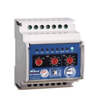 Rơ le bảo vệ dòng rò Mikro DIN 300