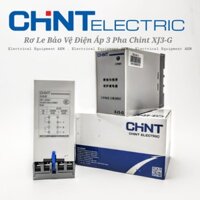 Rơ Le Bảo Vệ Mất Pha - Rơ Le Bảo Vệ Điện Áp 3 Pha Chint XJ3-G
