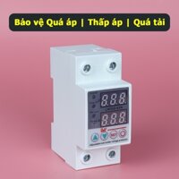 Rơ Le bảo vệ quá áp thấp áp quá dòng quá tải LW 63A LWGQ-63N